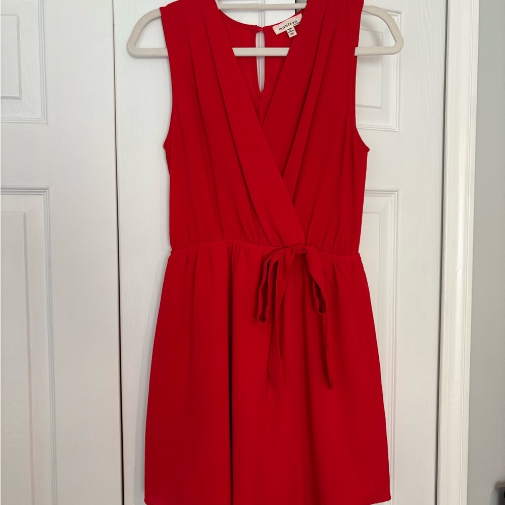 Red Wrap Dress